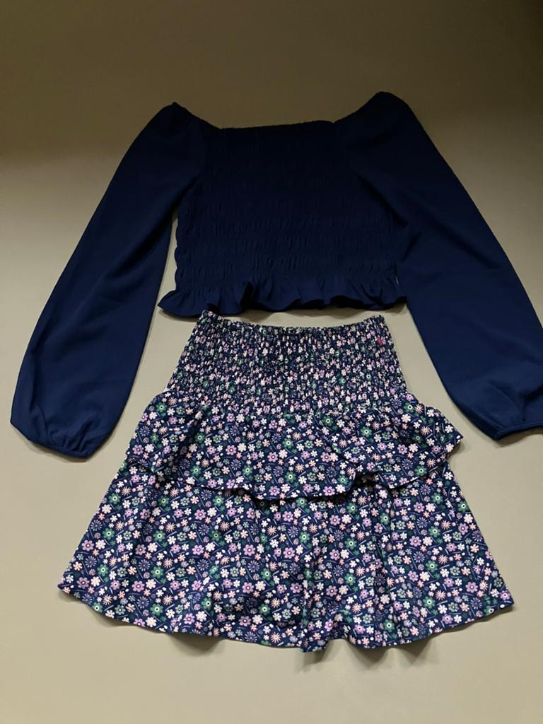 Mayce only setje maat 146-162 nieuw rok shirt, Ophalen of Verzenden, Nieuw, Meisje, Setje