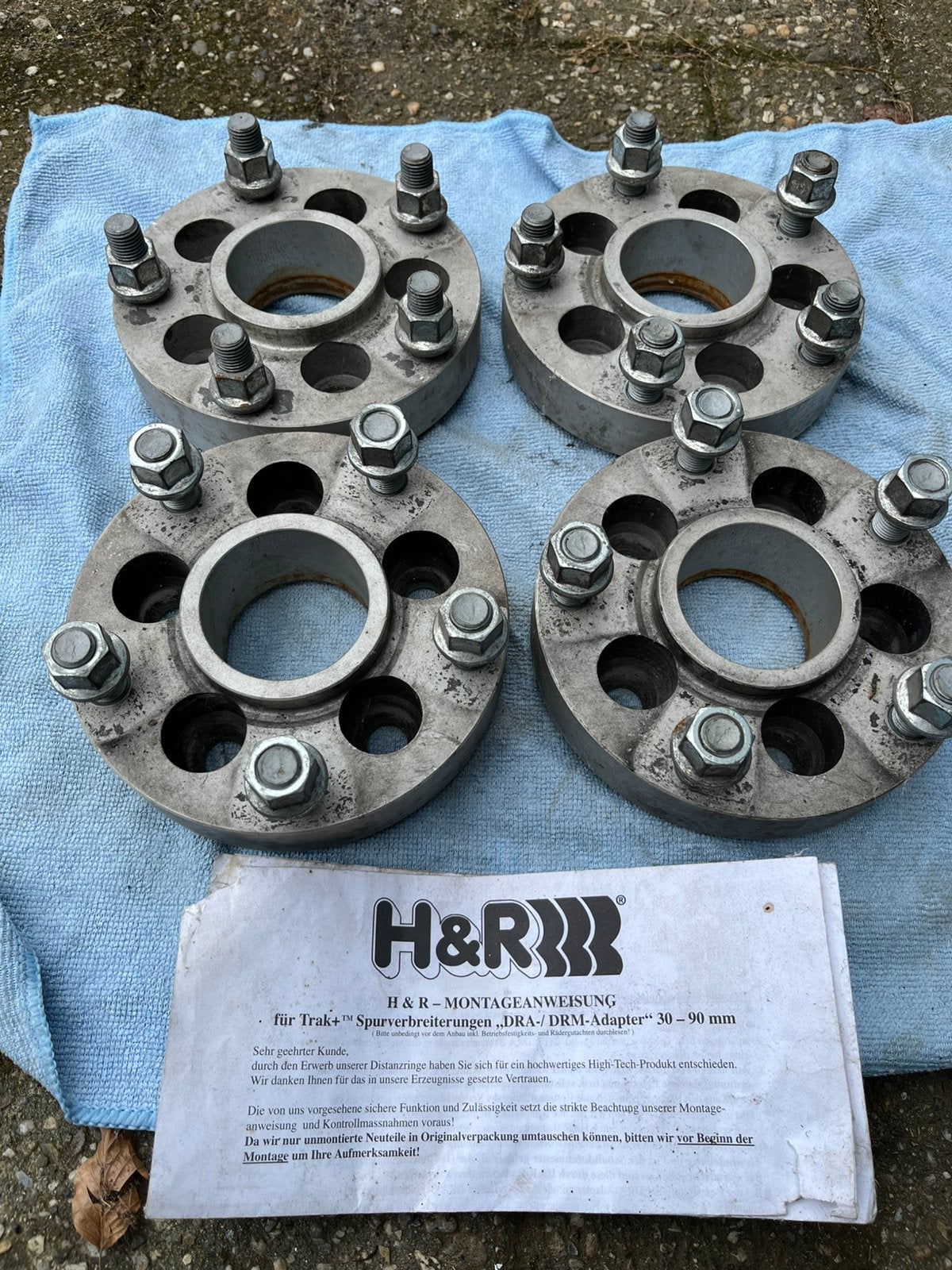 H&R wieladapters van 5x100 naar 5x130, Verzenden, Porsche