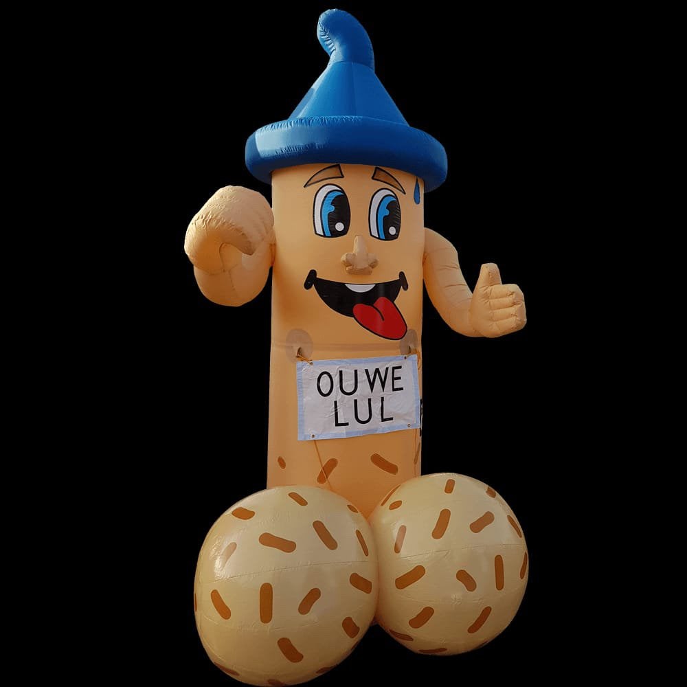 Ouwe lul feestpop te huur, Ophalen, Zo goed als nieuw, Verjaardag