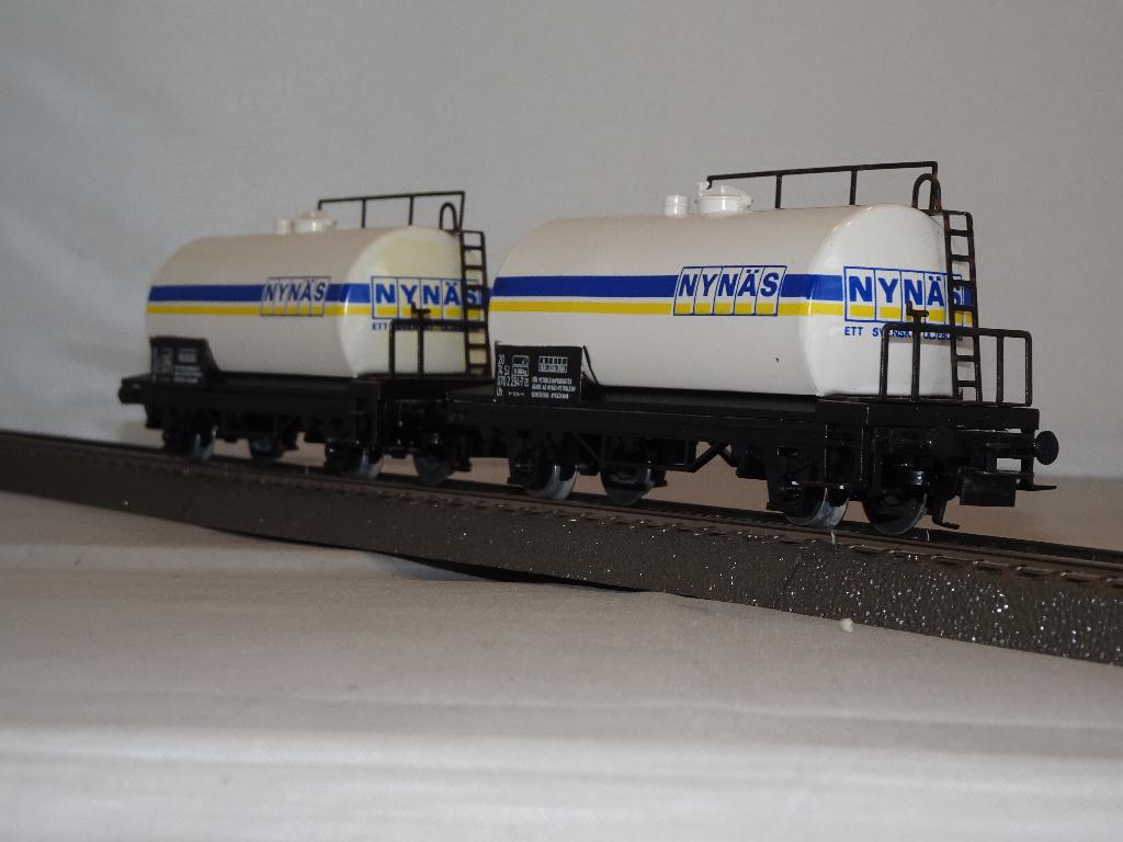 2 x Marklin 4532 SJ ketelwagon NYNAS NIEUW in OVP (#913), Wisselstroom, Ophalen of Verzenden, Märklin, Nieuw