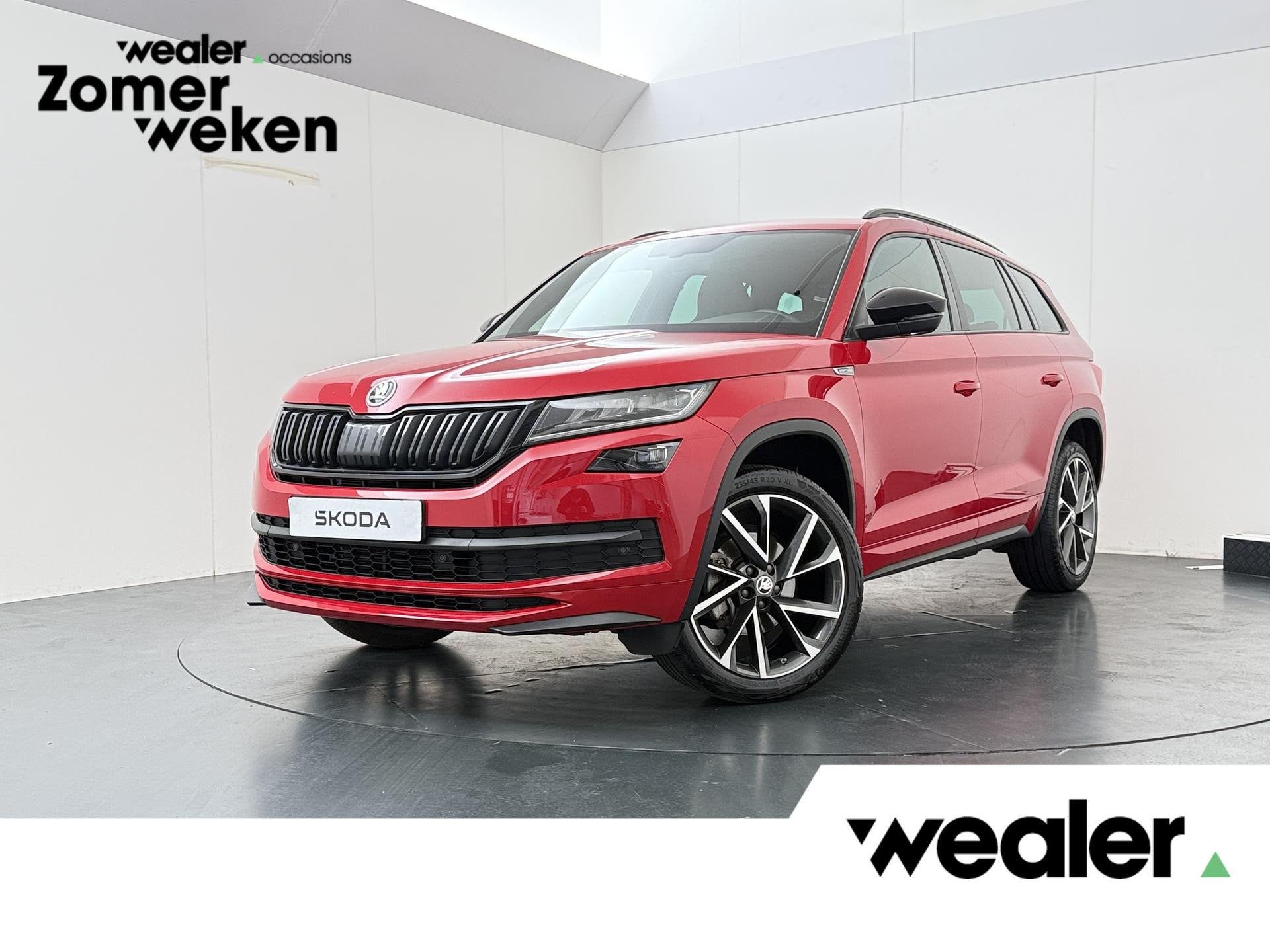 Skoda Kodiaq 1.5 TSI Sportline Business 7p. | 150 PK | Trekh, Auto's, 12 maanden, 4 cilinders, Origineel Nederlands, Bedrijf