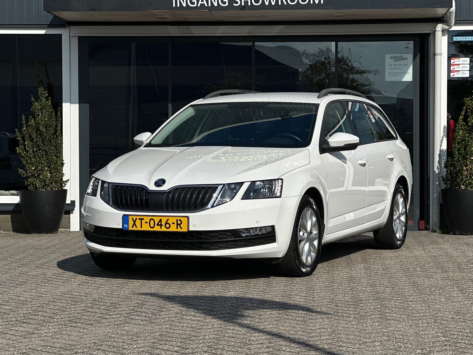 Skoda Octavia Combi 1.0 TSI Greentech Ambition Business|1Ste, Auto's, Skoda, Gebruikt, Euro 6, 116 pk, Wit