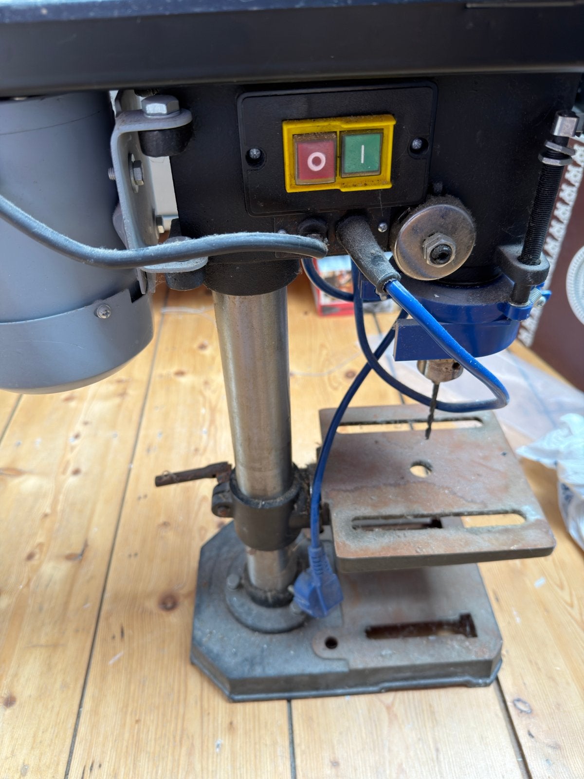 Ferm Kolomboormachine 350W - Gebruikt maar functioneel, Ophalen, Gebruikt, Minder dan 400 watt, Kolomboormachine