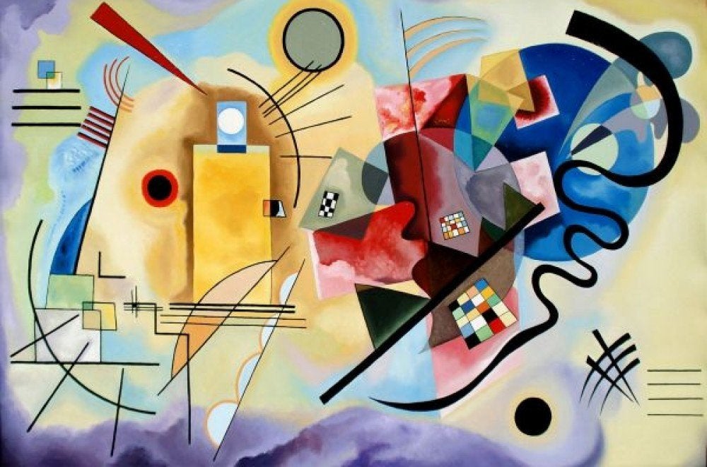 De mooiste replica's op canvas van Kandinsky, Antiek en Kunst, Kunst | Schilderijen | Klassiek, Print, Overige onderwerpen, Abstract