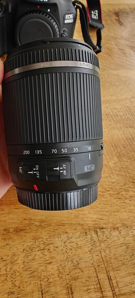 Tamron 18-200mm F/3.5-6.3 Di II VC lens voor Canon, Audio, Tv en Foto, Fotografie | Lenzen en Objectieven, Ophalen of Verzenden