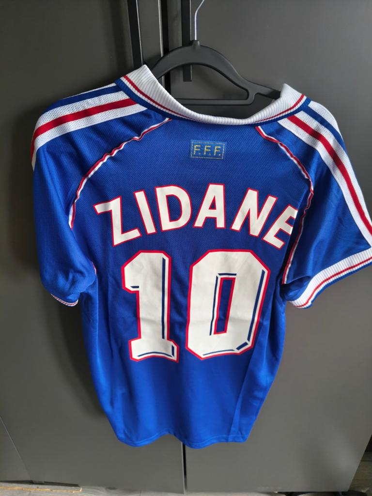 Vintage Frankrijk Zidane voetbalshirt maat L - nieuw, Ophalen of Verzenden, Nieuw, Shirt
