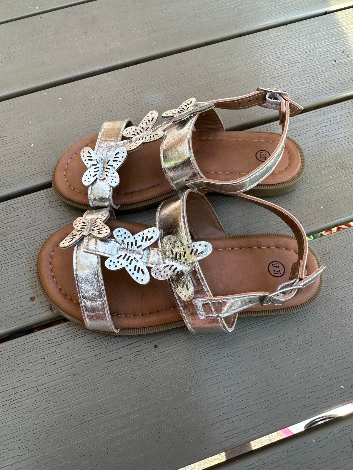 Leuke sandaaltjes voor meisjes, maat 26/27, Ophalen of Verzenden, Gebruikt, Meisje, Schoenen