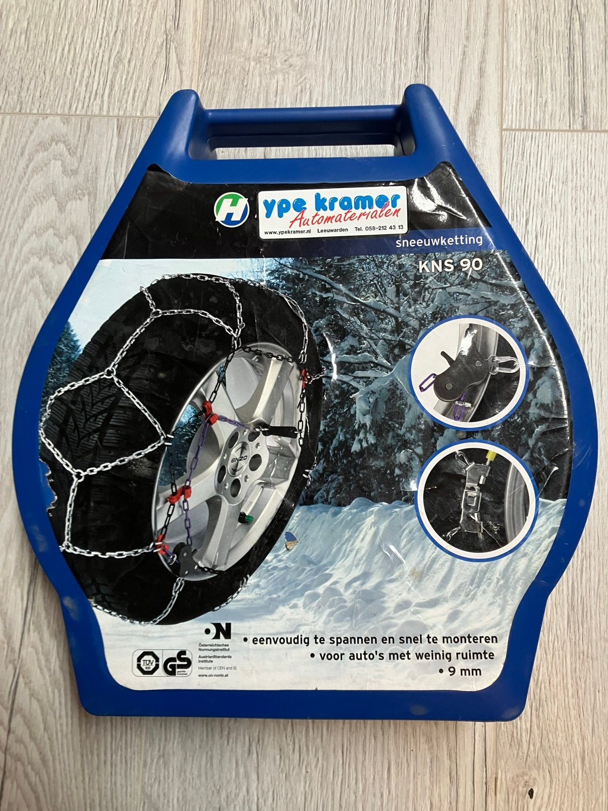 Sneeuwkettingen KNS 90 - Universeel, voor diverse bandenmate, Auto diversen, Ophalen of Verzenden, Gebruikt