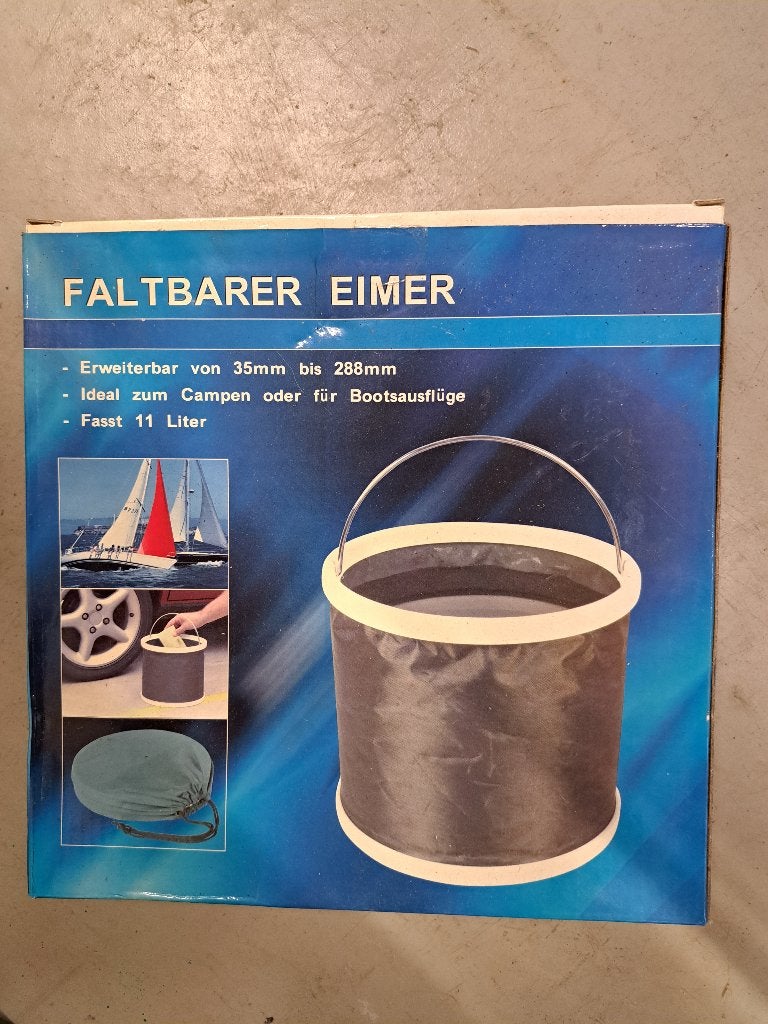 Camping, opvouwbare Emmer., Ophalen of Verzenden, Nieuw