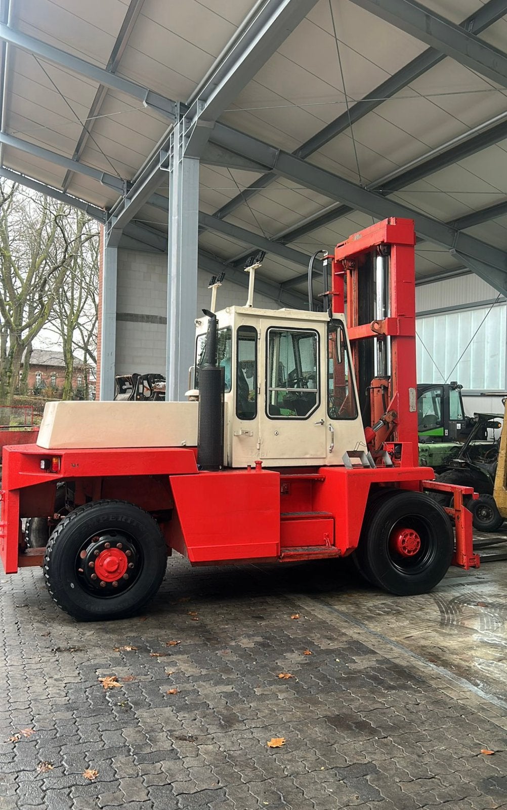 Diesel heftruck Kalmar 10-600, 10 tonner., 2000 tot 3000 kg, Ophalen of Verzenden, Diesel, Heftruck