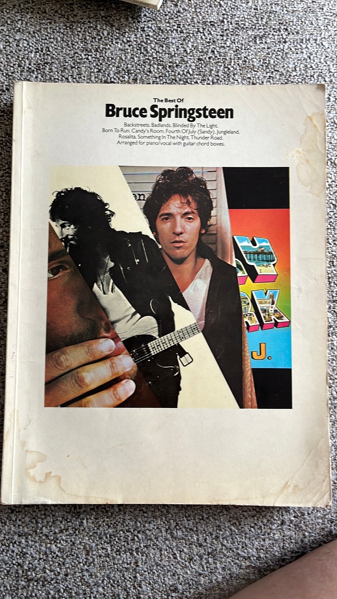 Bruce Springsteen bladmuziek, Ophalen of Verzenden, Gebruikt, Artiest of Componist, Gitaar