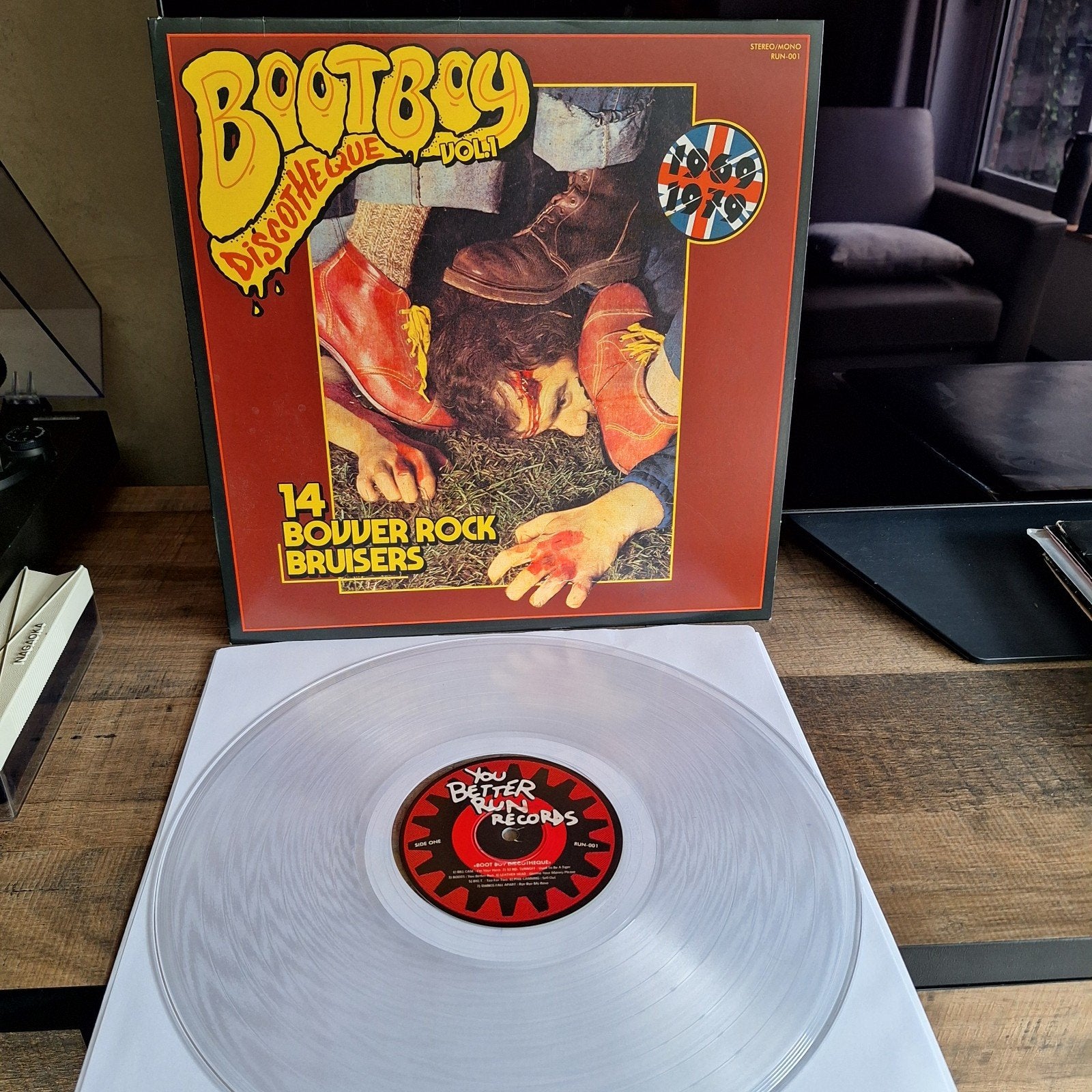 bootboy discotheque  vol 1  14 bovver rock  bruisers, LP, Colored vinyl, Ophalen of Verzenden, Zo goed als nieuw