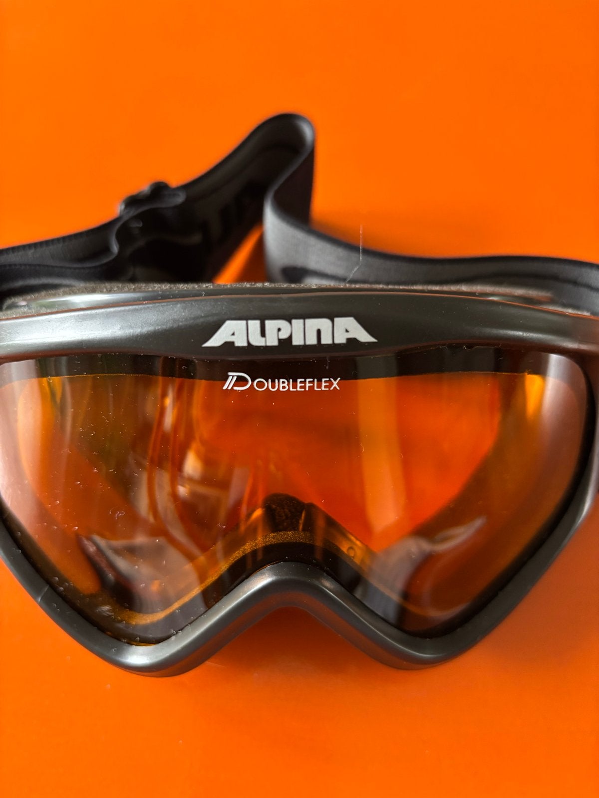 Alpina Doubleflex skibril met hoesje, Ophalen of Verzenden, Zo goed als nieuw, Overige typen