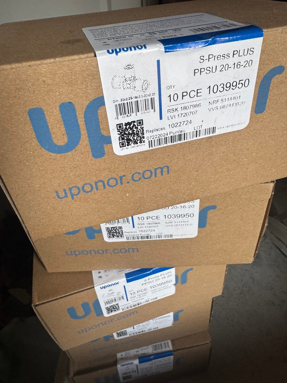 Uponor koppelingen nieuw., Ophalen of Verzenden, Nieuw, Overige typen