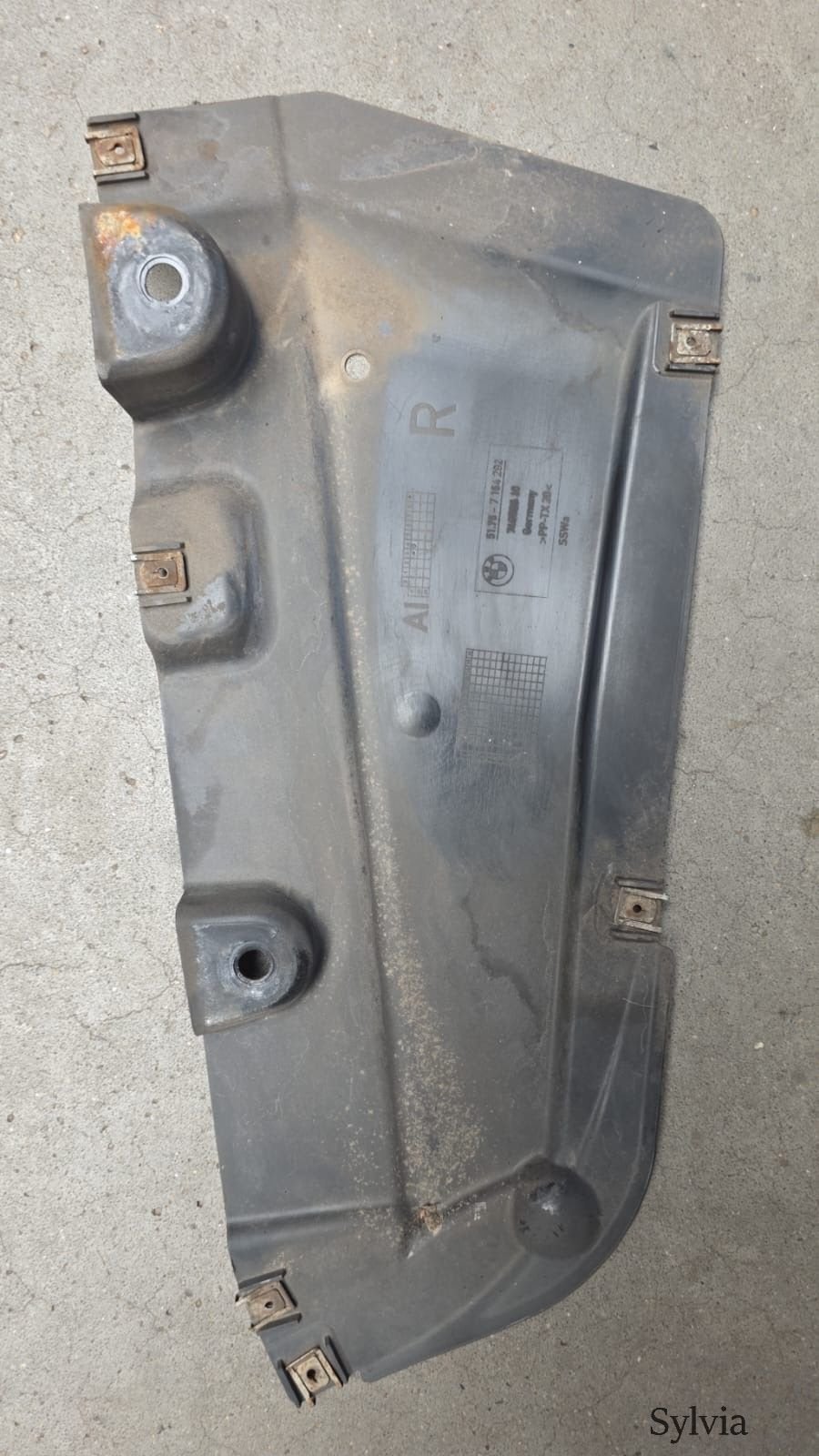 Bodemplaat Achter Rechts BMW 3 serie E90 E91 E91 E93 + LCI 5, Gebruikt, -, -, Ophalen of Verzenden