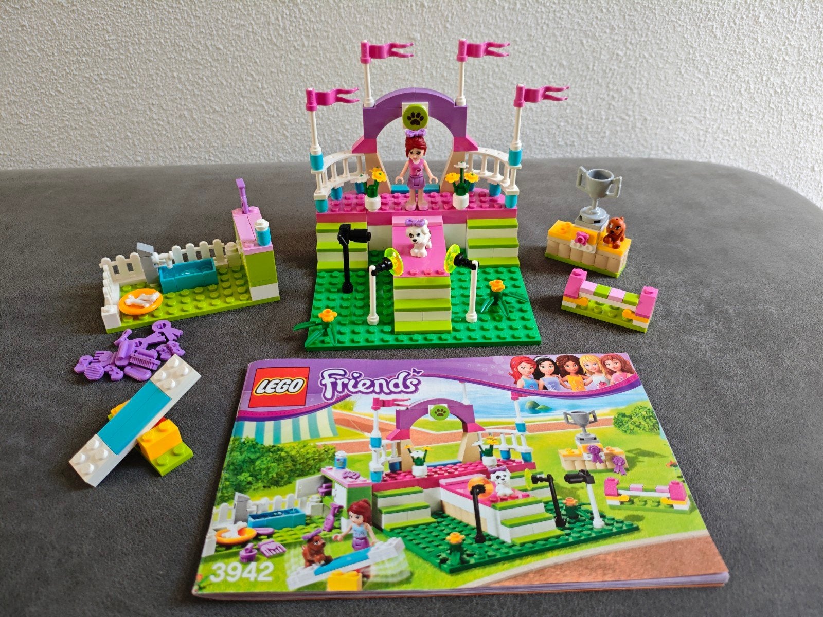 Lego Friends Hondenshow 3942, Ophalen, Lego, Friends, Complete set