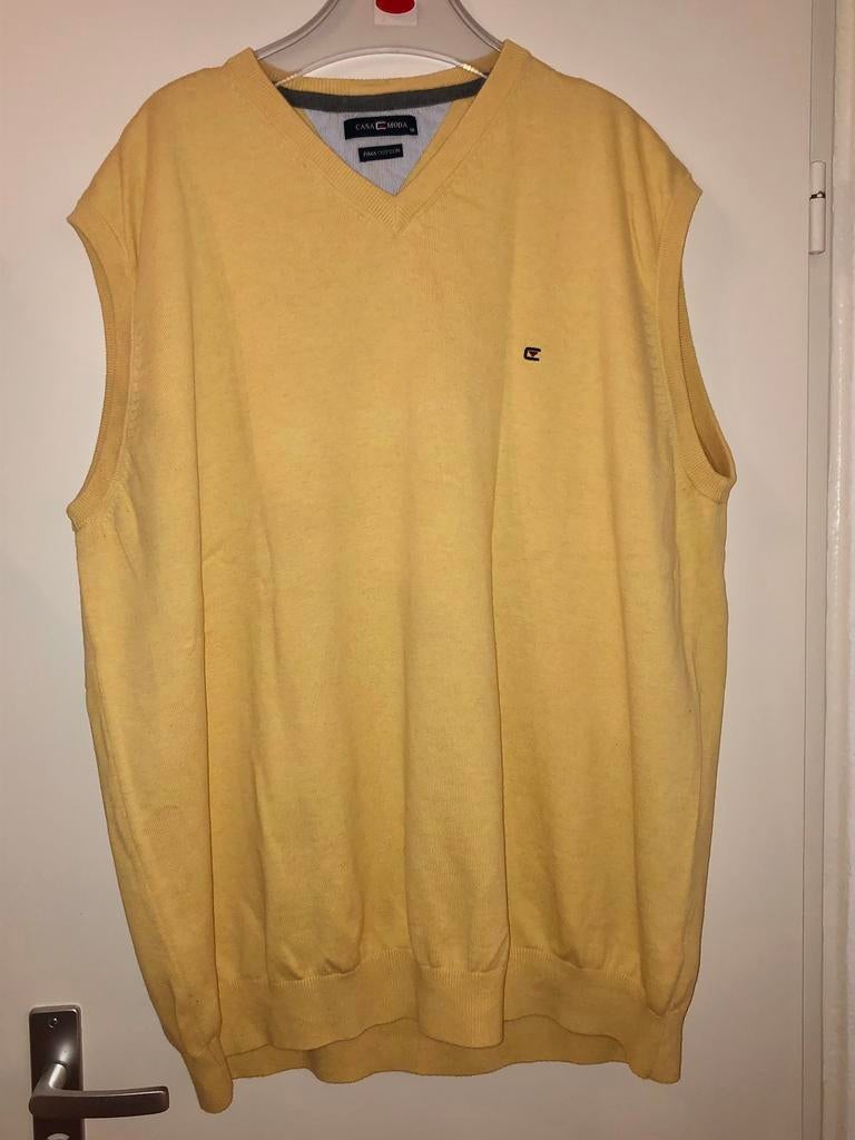 Te koop heren spencer, Ophalen, Zo goed als nieuw, Geel, Shirt