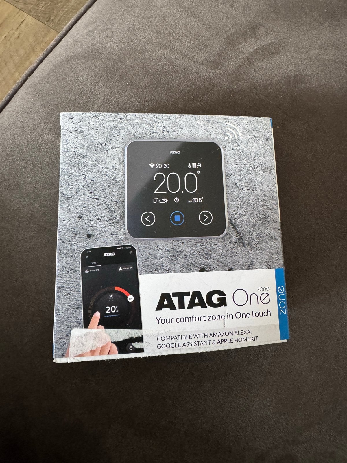 ATAG One Zone slimme thermostaat, Ophalen of Verzenden, Slimme thermostaat, Nieuw