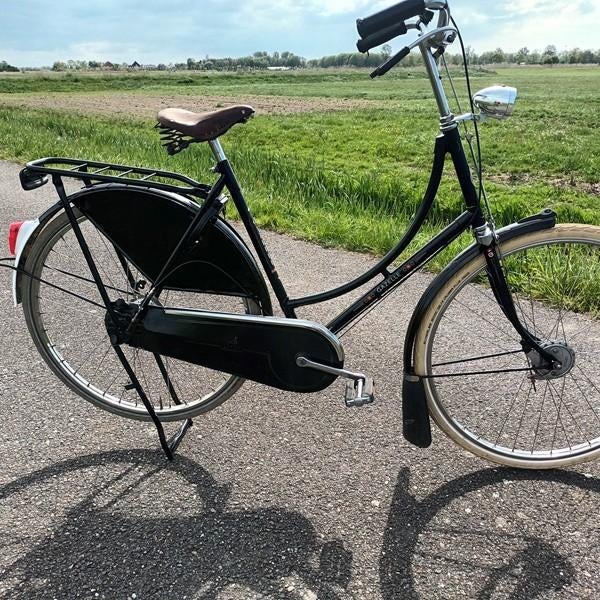 Gazelle tour populair omafiets 57cm 3V, Fietsen en Brommers, Fietsen | Dames | Omafietsen, Gebruikt, 56 cm of meer, Versnellingen