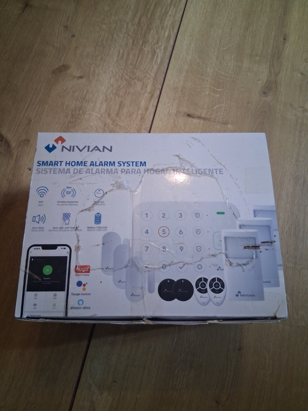nivian smart home alarm system, Doe-het-zelf en Verbouw, Ophalen of Verzenden, Nieuw, Compleet systeem, Beweging