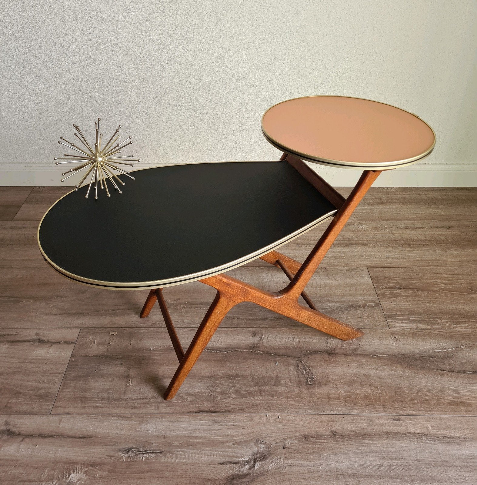 Vintage retro tafel plantentafel planten bijzettafel, Ophalen of Verzenden, Huis en Inrichting