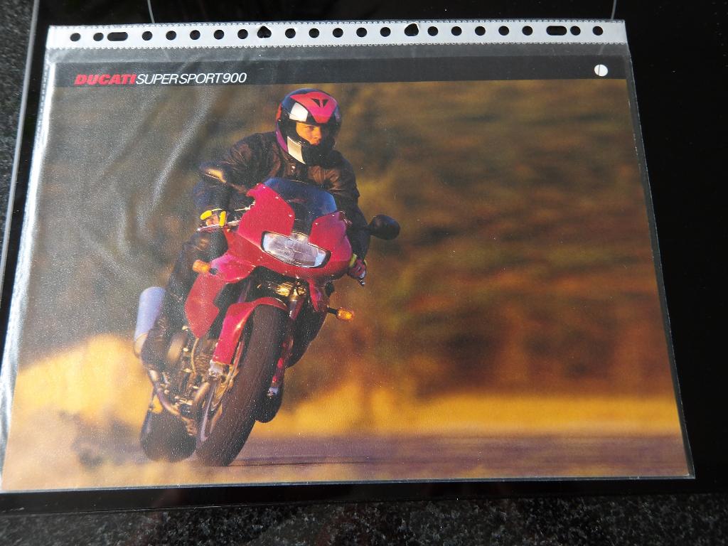 Folder Ducati Supersport 900, Ophalen of Verzenden, Ducati