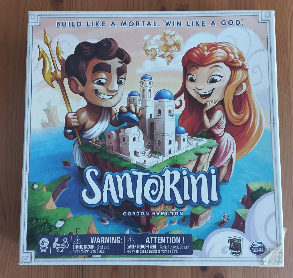 Santorini, Hobby en Vrije tijd, Gezelschapsspellen | Bordspellen, Ophalen of Verzenden, Gebruikt, Roxley