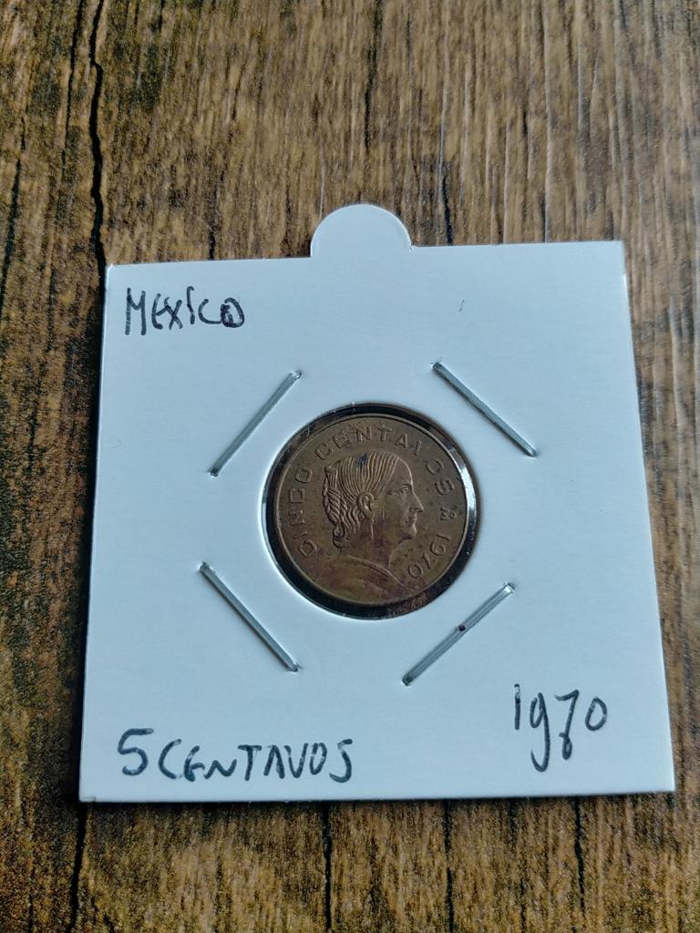 Mexico 5 Centavos 1970, Verzenden, Noord-Amerika, Losse munt