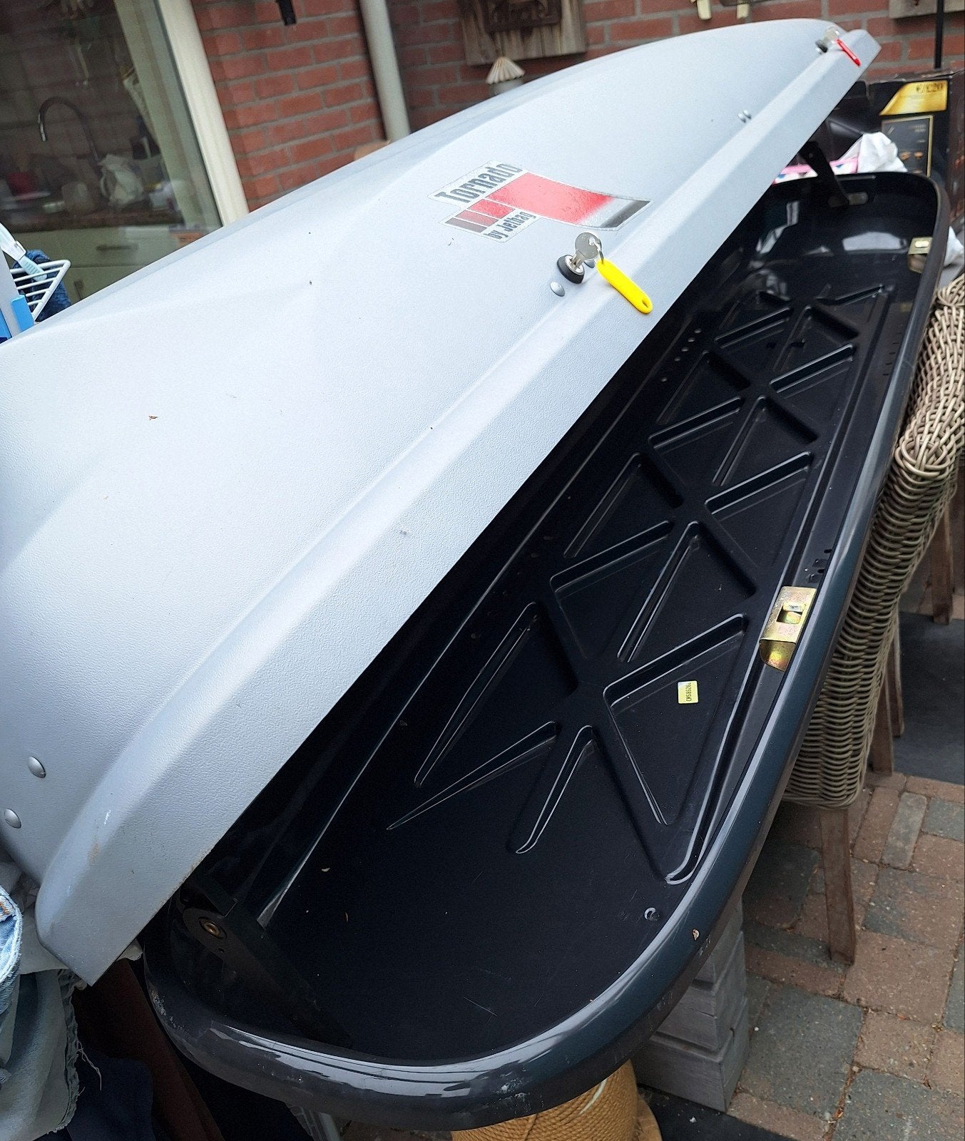 Tornado Jetbag Dakkoffer - Ski koffer WINTERSPORT, Auto diversen, Ophalen, Gebruikt