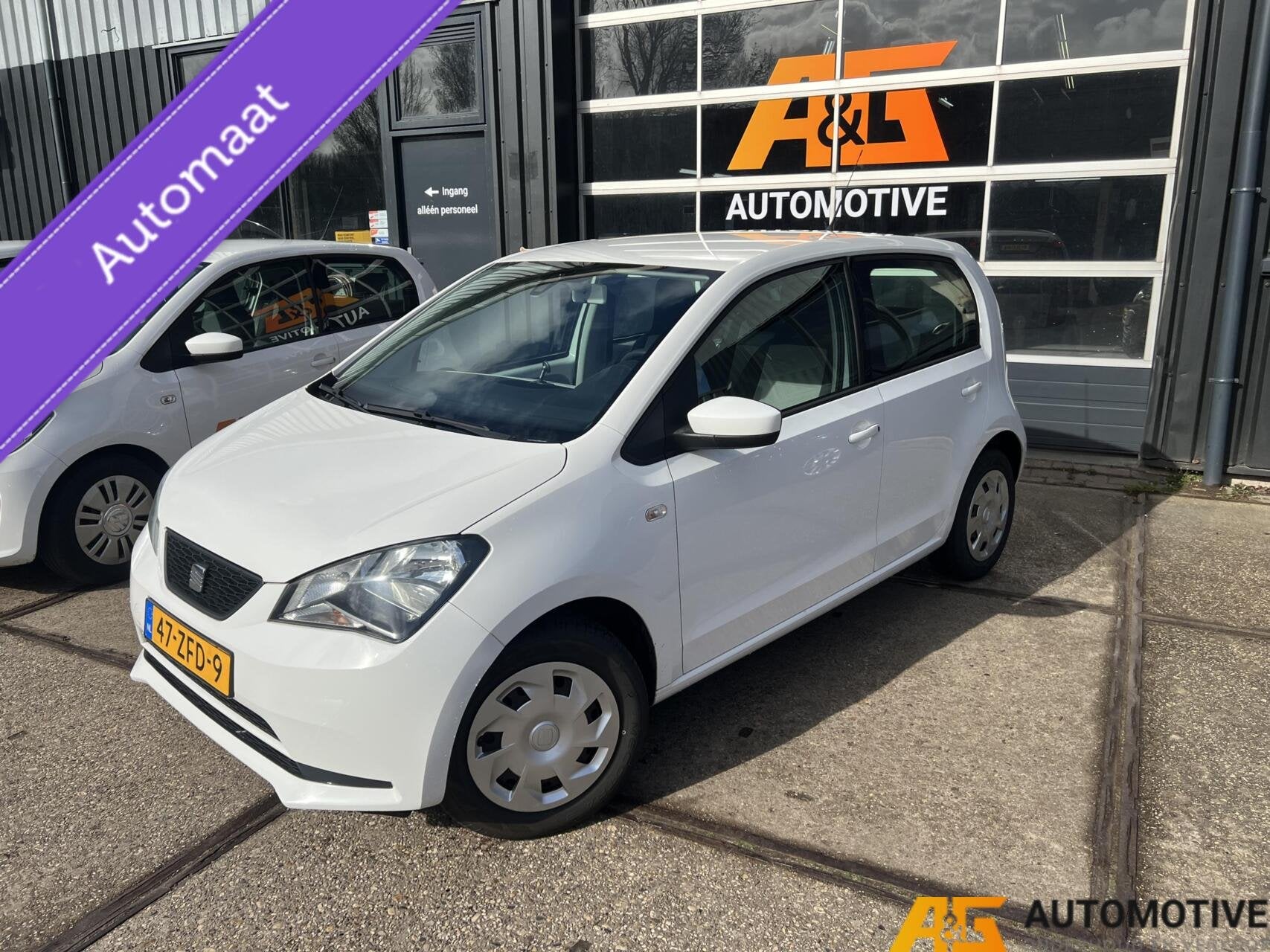 Seat Mii 1.0 2012 5DRS Wit | Automaat | Airco |, Auto's, Seat, Euro 5, Mii, Origineel Nederlands, Bedrijf