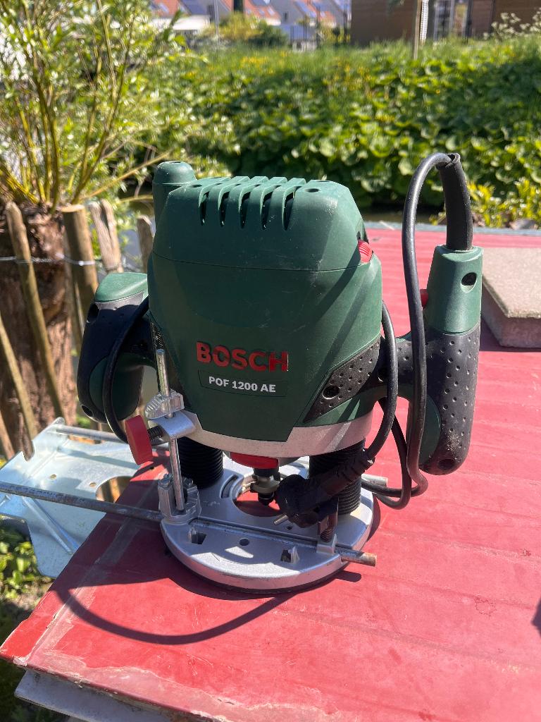 Bosch bovenfrees 1200ae, Ophalen, Gebruikt, Bovenfrees, Bosch