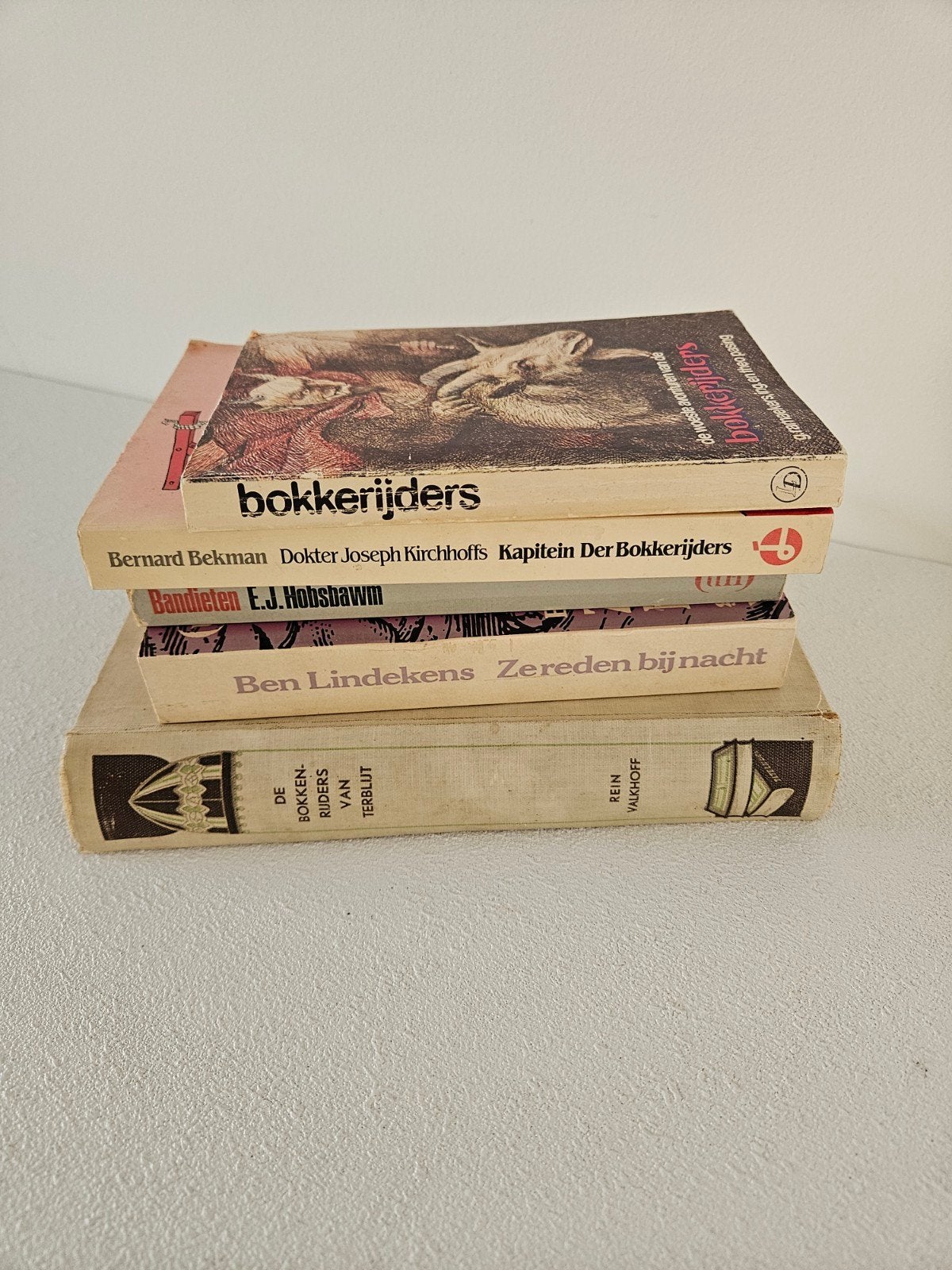 5 boeken over de Bokkenrijders - Historische Romans, Ophalen of Verzenden, Gelezen, Diverse auteurs