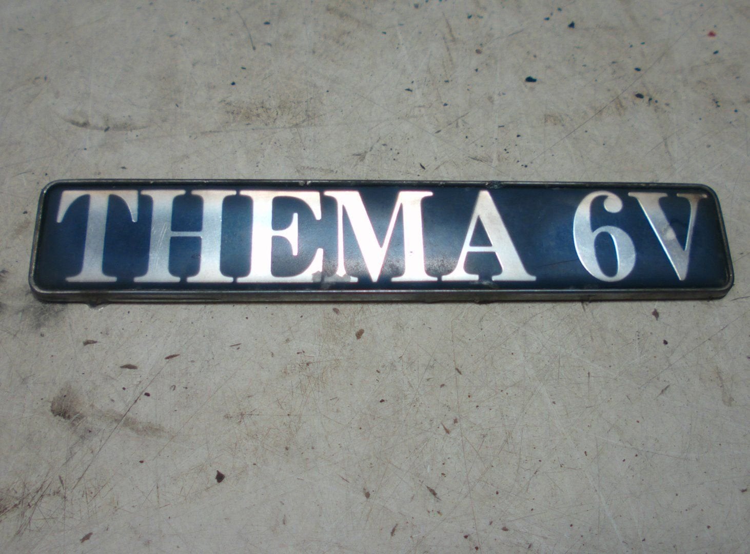 koffer embleem lancia thema 6v 1986, Gebruikt, -, -, Ophalen of Verzenden