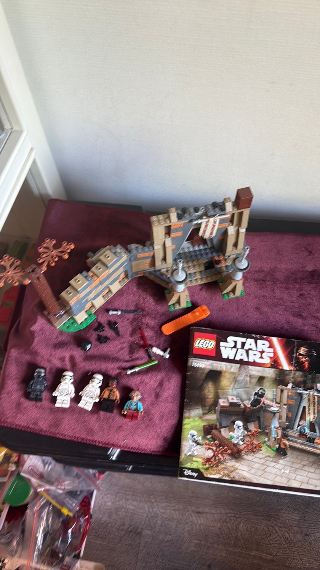 Lego starwars 75139, Ophalen of Verzenden, Zo goed als nieuw