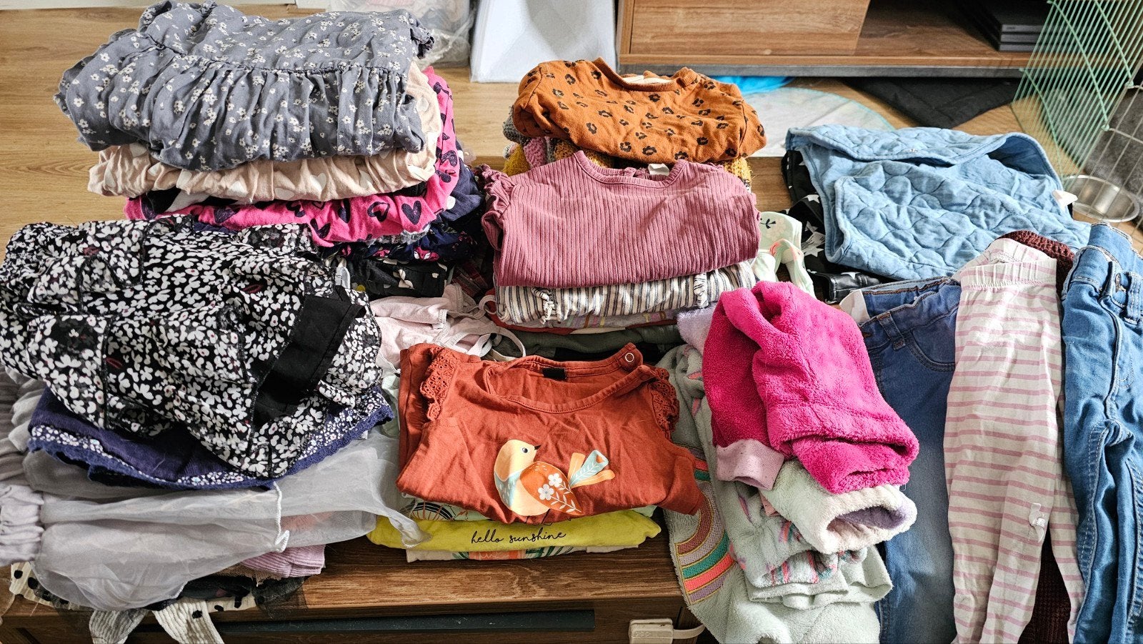 Groot kledingpakket meisjes maat 92 - 79 stuks!, Kinderen en Baby's, Kinderkleding | Maat 92, Ophalen, Gebruikt, Meisje