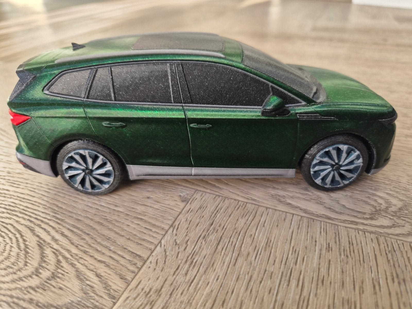 3D Geprinte Skoda Enyaq Model 2025 / 2026, Hobby en Vrije tijd, Ophalen of Verzenden, Zo goed als nieuw