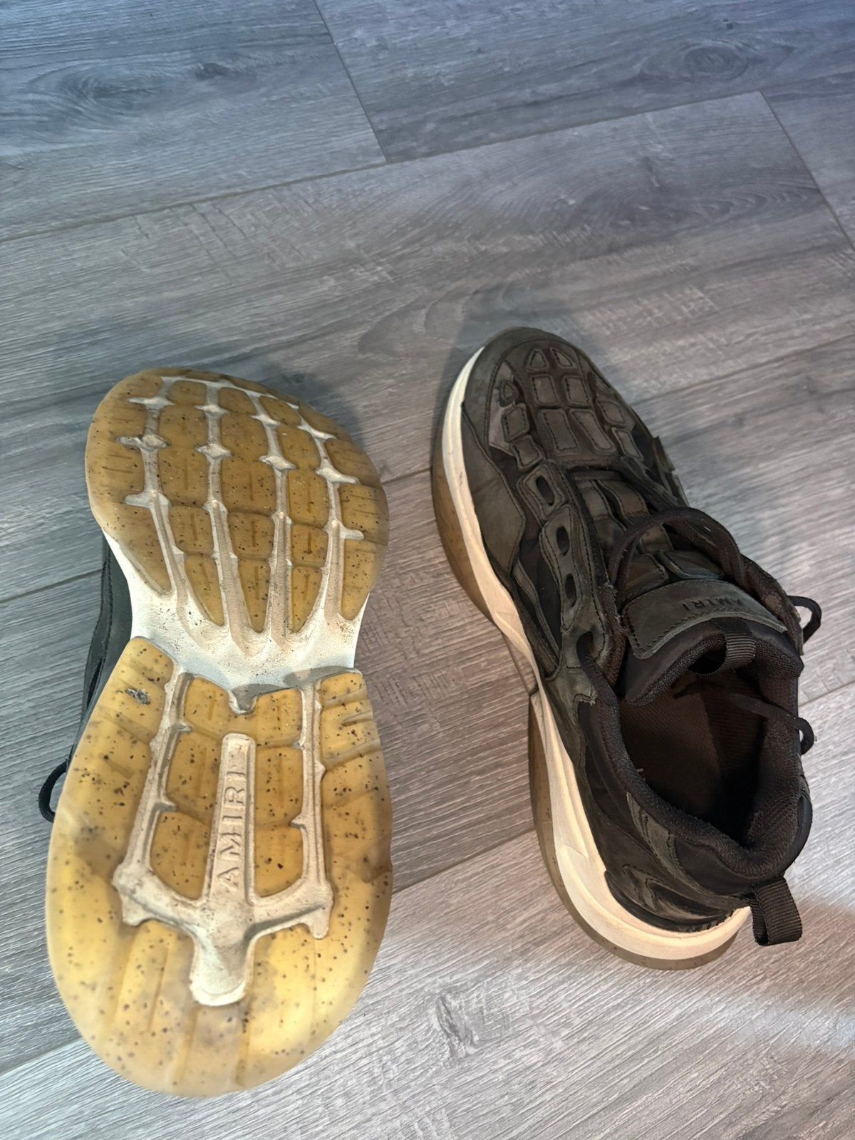 Amiri bone runners, Kleding | Heren, Schoenen, Zwart, Ophalen of Verzenden, Sneakers of Gympen, Zo goed als nieuw