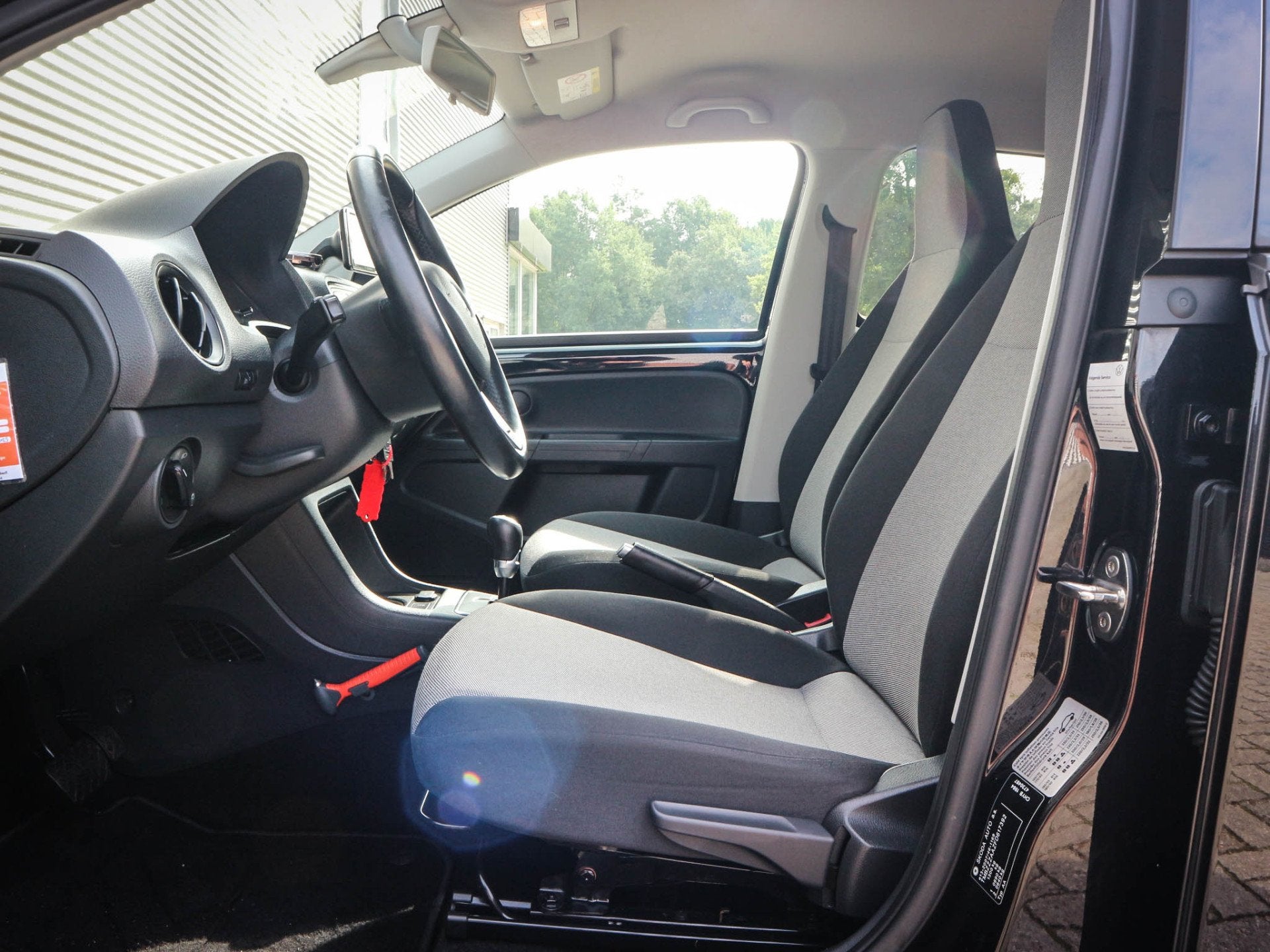 Skoda Citigo 1.0 Sprint Airco | Audio | Lichtmetaal | Trekha, Euro 5, Stof, Gebruikt, Zwart