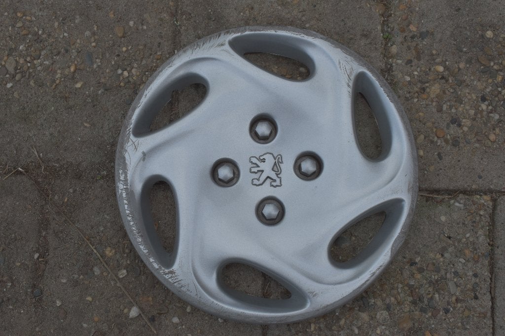 1 losse originele wieldop Peugeot 206 14 inch (Model 1), Ophalen of Verzenden, Gebruikt