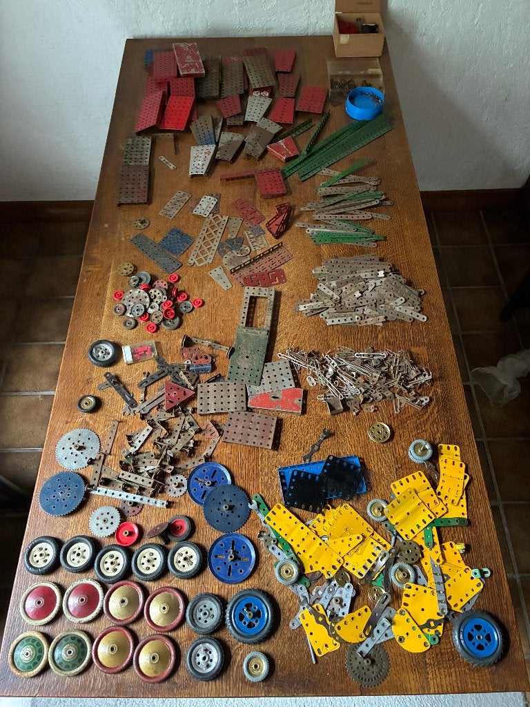 Vintage antiek Meccano constructie speelgoed, Ophalen