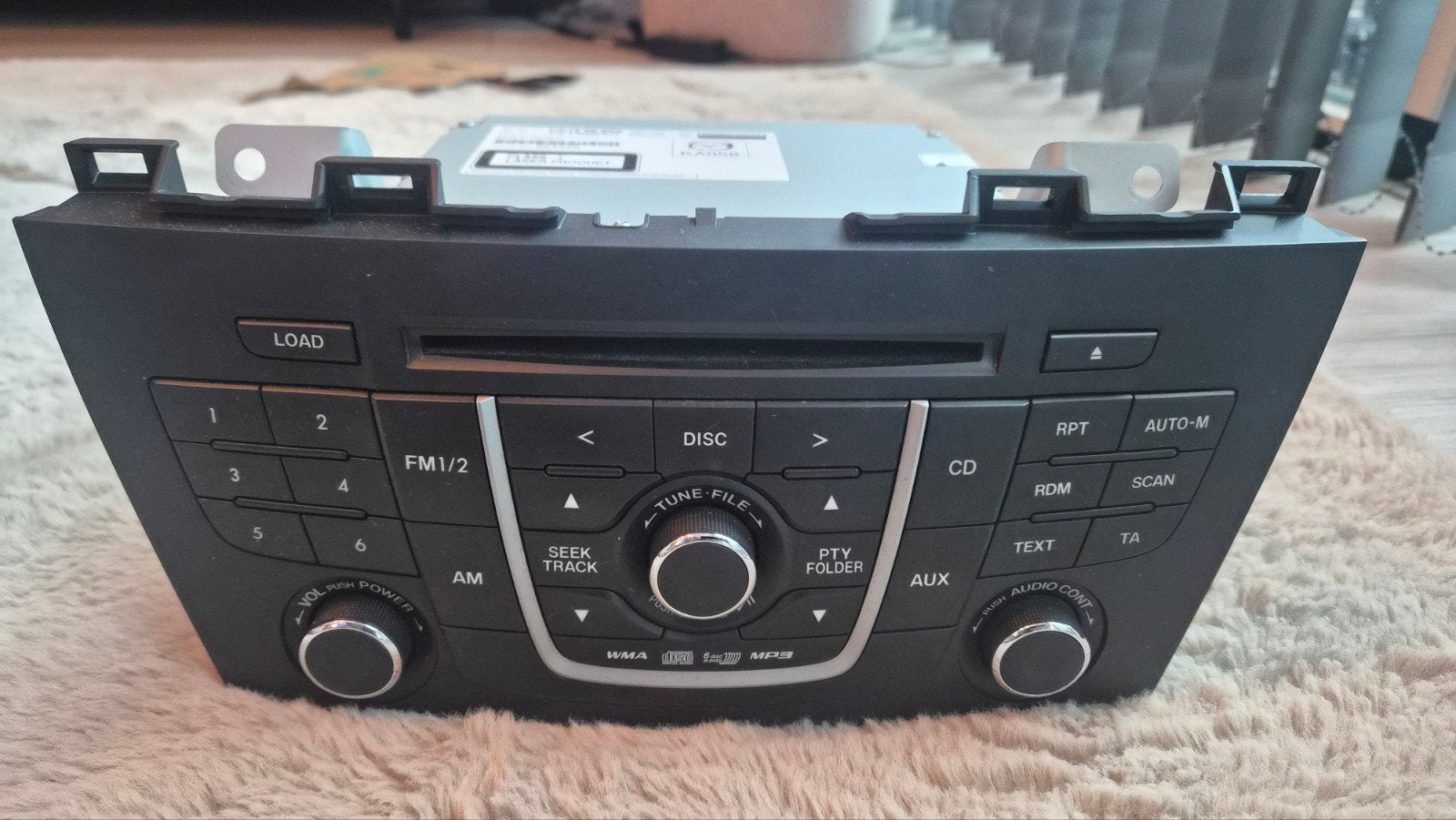 Mazda 3 Radio CD-speler met MP3 functie (Model CG16 66 9RX), Auto diversen, Autoradio's, Ophalen of Verzenden, Gebruikt