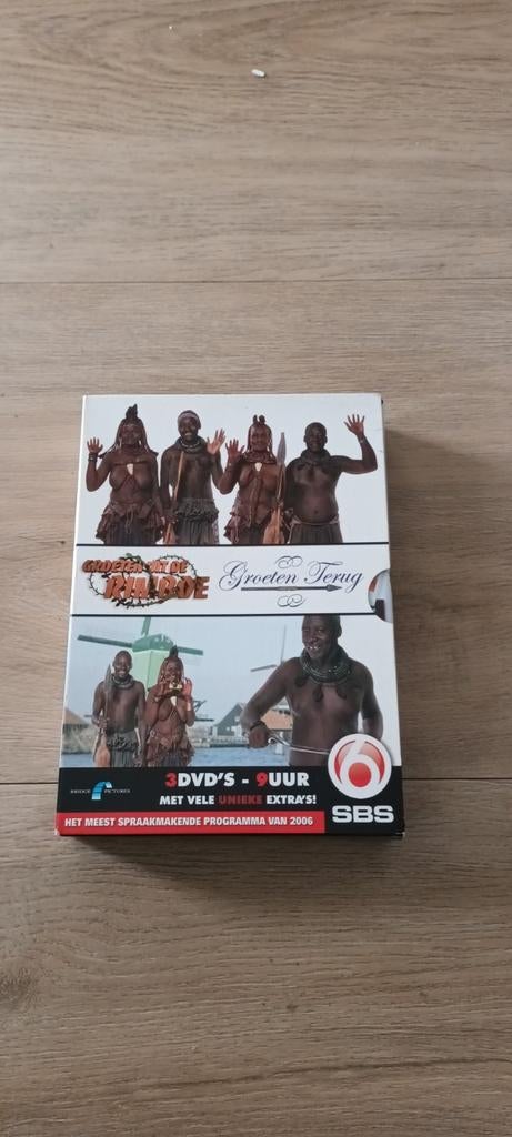 Groeten uit de Rimboe - en Groeten terug dvd box, Cd's en Dvd's, Alle leeftijden, Ophalen of Verzenden, Zo goed als nieuw, Boxset