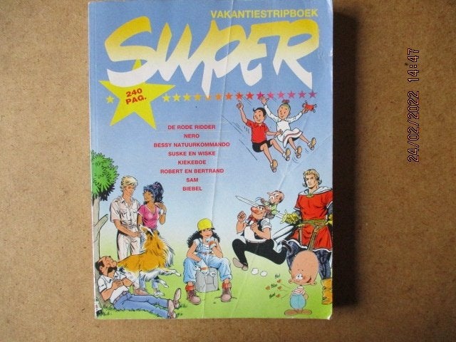 adv5956 super vakantiestripboek, Boeken, Stripboeken, Eén stripboek, Ophalen, Gelezen