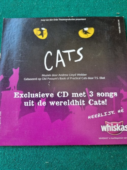 Cd cats whiskas, Ophalen of Verzenden