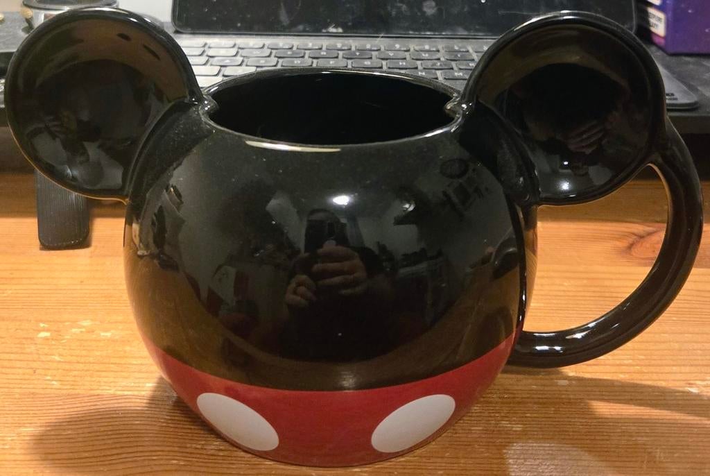 Disney Land Parijs Mickey Mouse Koffie Mok, Huis en Inrichting, Keuken | Keukenbenodigdheden, Overige typen, Ophalen of Verzenden