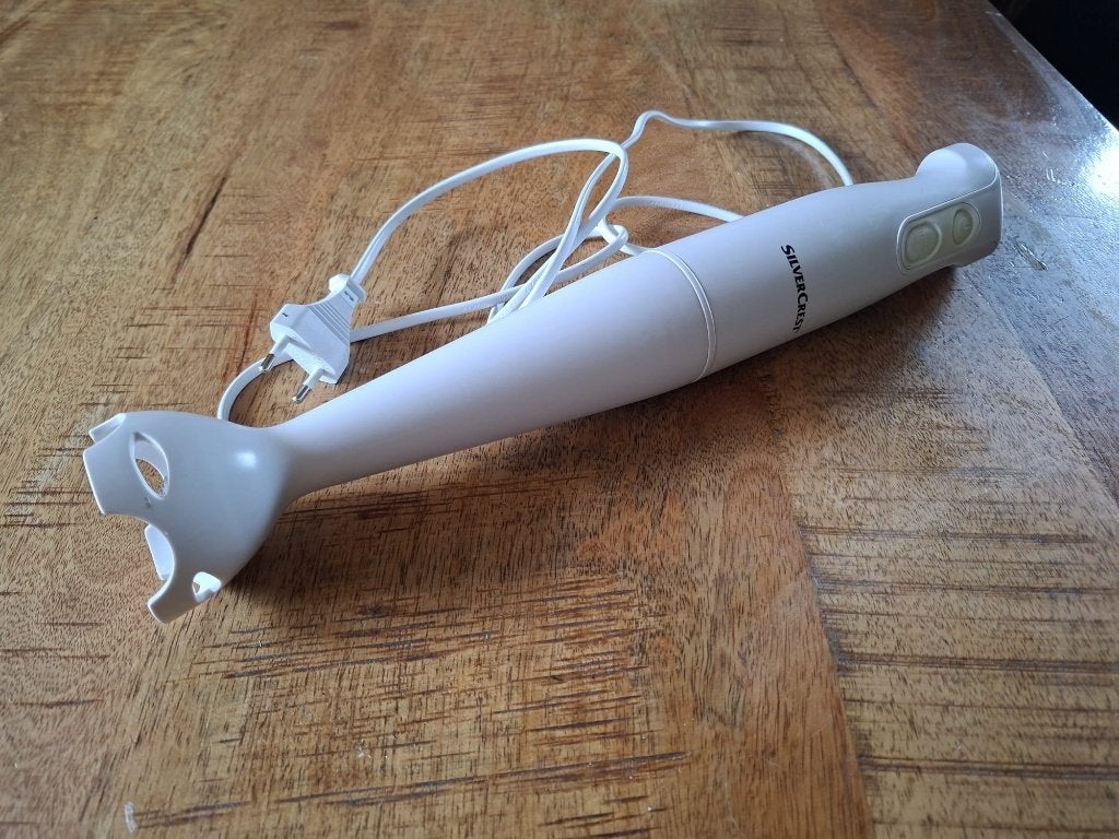 Staafmixer van Silvercrest, Witgoed en Apparatuur, Keukenmixers, Gebruikt, 2 snelheden, Ophalen of Verzenden, Vaatwasserbestendig