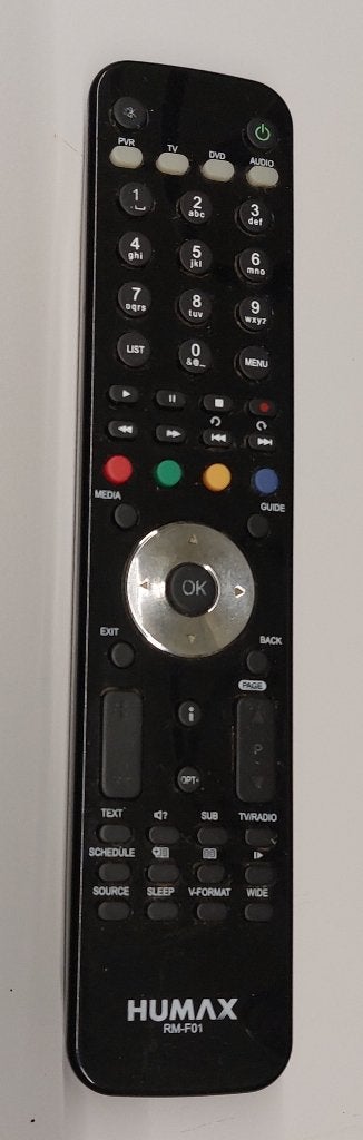 Humax Afstandsbediening, Audio, Tv en Foto, Afstandsbedieningen, Ophalen of Verzenden, Gebruikt, Origineel, Mediaspeler