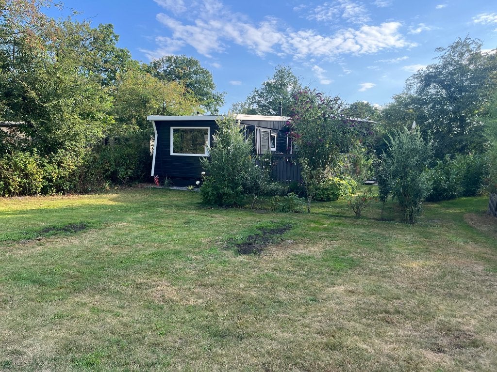 Luxe chalet, veranda, compleet op seizoensplaats in Drenthe, Tot en met 4