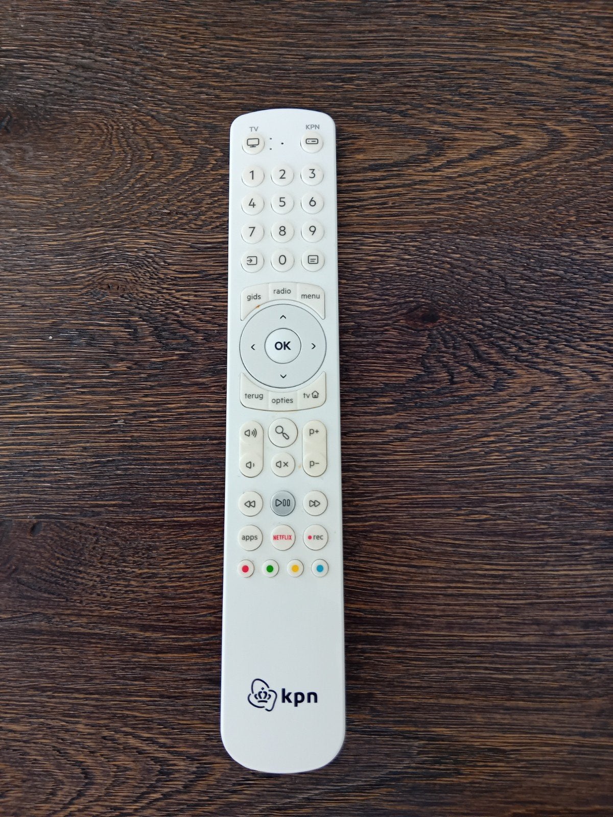 KPN afstandsbediening voor TV en ontvanger, Ophalen of Verzenden, Zo goed als nieuw, Origineel, Tv