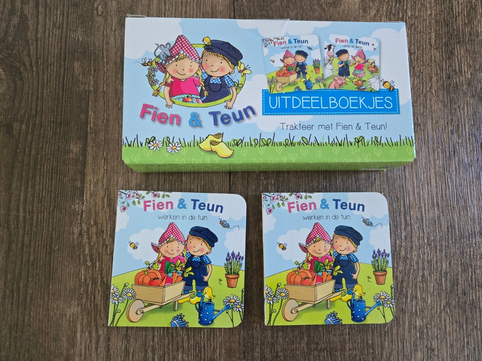 Fien & Teun Uitdeelboekjes, Ophalen, Jongen of Meisje, Voorleesboek, Nieuw